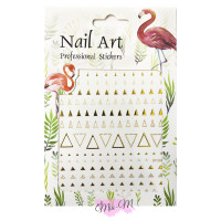Наліпки Nail Art Лиття трикутники (арт DP328)