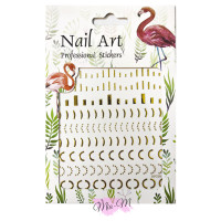 Наліпки Nail Art Лиття геометрія (арт DP326)