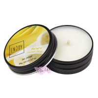 Масажна свічка En'joy Professional Massage Candle Banana з ароматом банана, 30 г