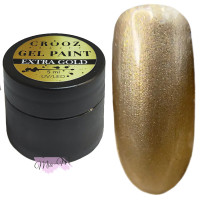 Гель-краска Crooz (Extra gold) 5 мл