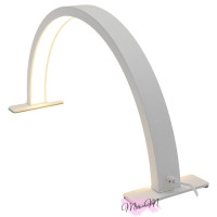 Косметологічна лампа настільна безтіньова Led Arc Lamp 50 Вт біла