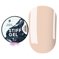 Гель-желе для наращивания ногтей Saga Professional Stiff Gel Natural бежевый, 13 мл