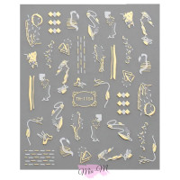 Слайдери для нігтів Nail stickers (Арт. TH-1104)
