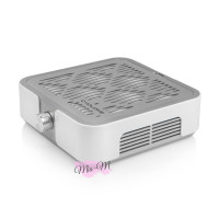 Настільна витяжка для манікюру з HEPA-фільтром Bucos Cyclone X Silver 60 Вт срібляста