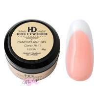 Камуфлюючий гель Hollywood Camouflage Gel Cover №11 бежево-рожевий, 50 мл