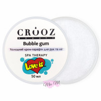 Холодний крем-парафін для рук та ніг Crooz Bubble Gum 50 мл