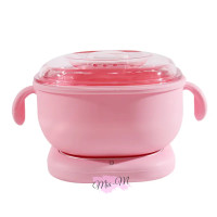 Воскоплав баночний силіконовий Professional Wax Warmer SL-400 Pink рожевий 400 мл, 100 Вт
