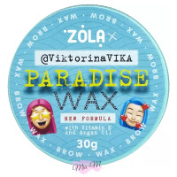 Віск для фіксації брів Zola Vikrorina Vika Paradise Wax, 30 г