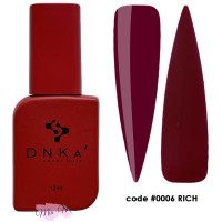 Камуфляжна база DNKa' Cover Base №0006 Rich марсала, 12 мл