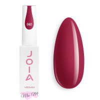 Гель-лак для нігтів JOIA vegan №040 бордово-вишневий, 6 мл