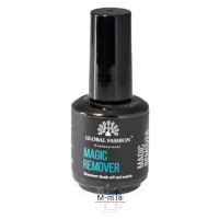 Рідина для зняття гель лаку Global Fashion Magic remover 15 мл