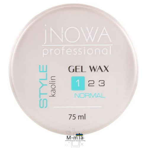 Гель-віск для нормальної фіксації jNOWA Professional Style Gel Wax, 75 мл Гель-віск для нормальної фіксації jNOWA Professional Style Gel Wax, 75 мл