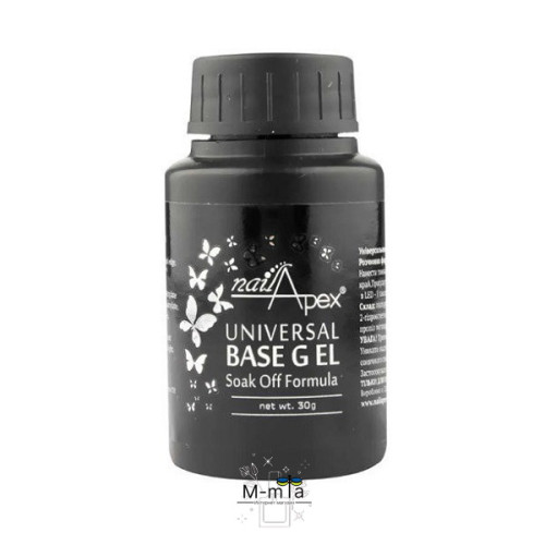Каучукова база Nail Apex universal base 30 мл Каучукова база Nail Apex universal base 30 мл