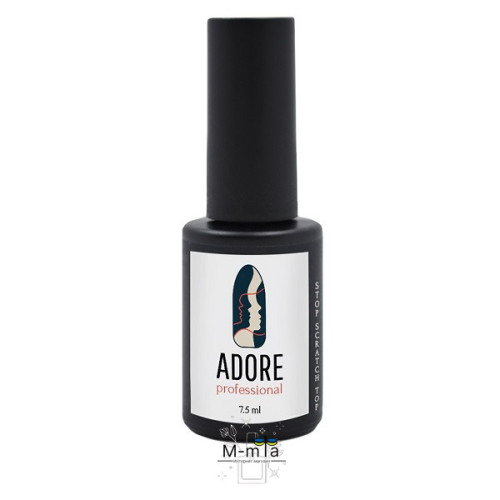 Каучуковий топ без липкого шару Adore Stop scratch top 7,5 мл Каучуковий топ без липкого шару Adore Stop scratch top 7,5 мл