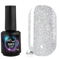 Топ світловідбиваючий Nail Apex Sexy top, 15 мл