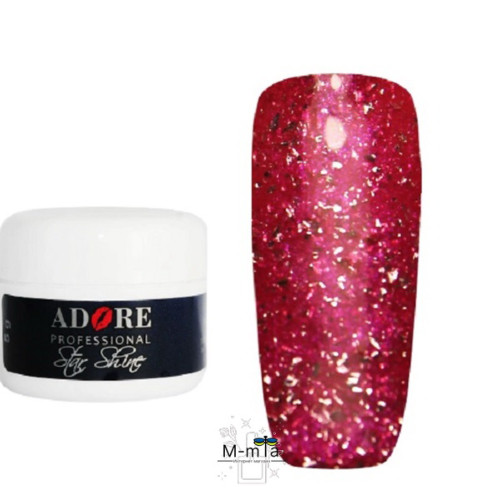 Гель краска Adore Star shine 5г, S - 12 Гель краска Adore Star shine 5г, S - 12