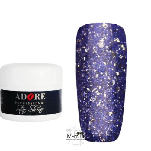 Гель краска Adore Star shine 5г, S - 14 Гель краска Adore Star shine 5г, S - 14