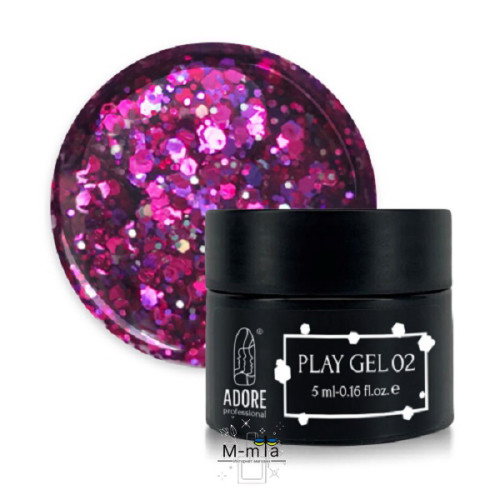 Гель фарба Adore Play gel 5г, № 2 Гель фарба Adore Play gel 5г, № 2