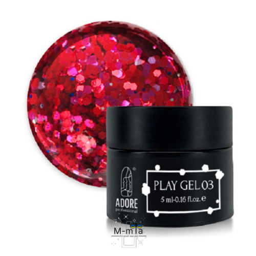 Гель фарба Adore Play gel 5г, № 3 Гель фарба Adore Play gel 5г, № 3