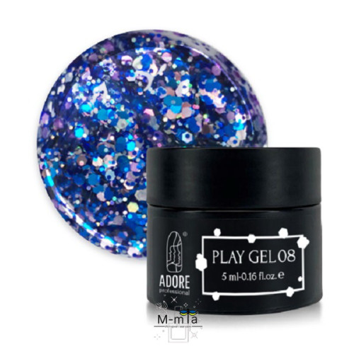 Гель краска Adore Play gel 5г, № 8 Гель краска Adore Play gel 5г, № 8