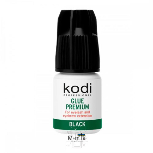 Клей для нарощування вій Kodi Premium black 3 мл Клей для нарощування вій Kodi Premium black 3 мл