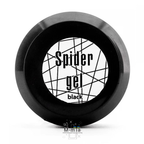 Гель краска паутинка FRC Spider gel 5г, черная Гель краска паутинка FRC Spider gel 5г, черная