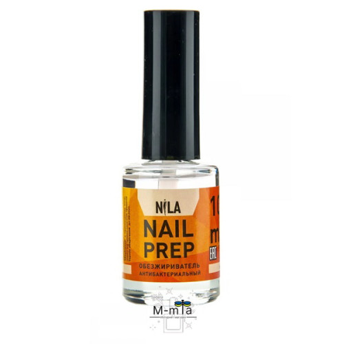Знежирювач (дегідратор) для нігтів Nila nail prep 10 мл Знежирювач (дегідратор) для нігтів Nila nail prep 10 мл