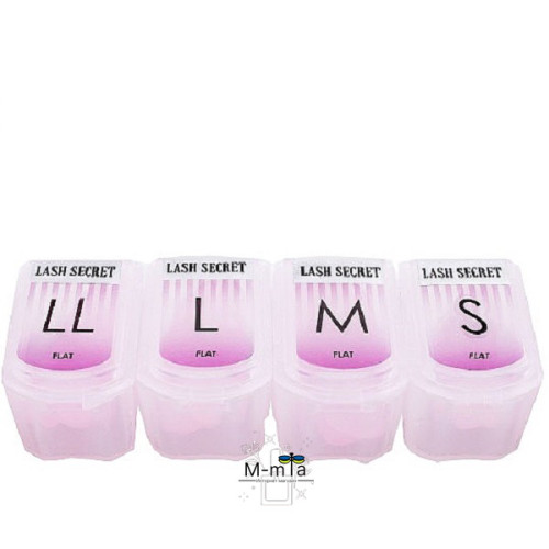 Набір бігудів для ламінування вій Lash secret Flat (S, M, L, LL) Набір бігудів для ламінування вій Lash secret Flat (S, M, L, LL)