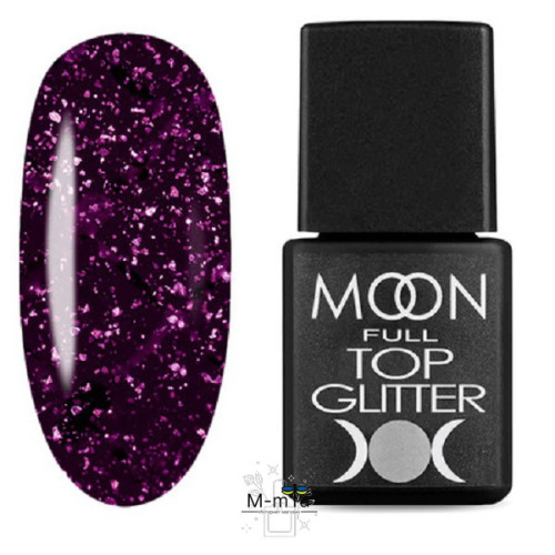 Топ із шиммером Moon Top glitter 8 мл № 5 Топ із шиммером Moon Top glitter 8 мл № 5